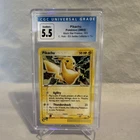 Pokémon Pikachu CGC 5.5 Black Star Promo 012 Holo Card 2003 e-reader