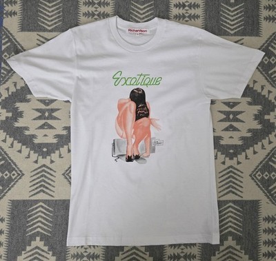 Richardson Magazine T-Shirt EXOTIQUE GENE BILBREW ART A8 Sz M Made