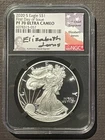 New Listing2020-S $1 SILVER AMERICAN EAGLE NGC PF70 First Day of Issue signed JONES : 06530
