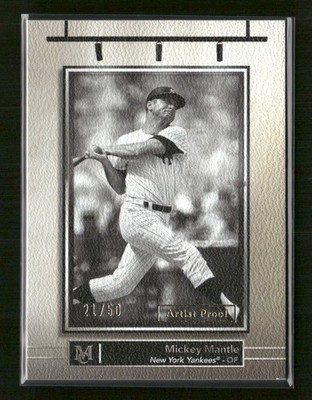 2024 Topps Museum Mickey Mantle Private Viewing Artist Proofs #/50 #PV-4