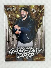 2026 Topps Series 1 Baseball Celebration Gameday Drip #GD-20 Carlos Correa Astro
