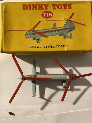 Dinky Toys - Échelle inconnue - BRISTOL 173 - No. 715