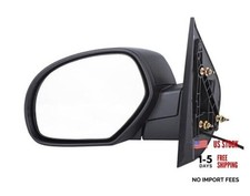 Side Mirror - Fits 2007-2013 Chevy Silverado 1500, 2500, 3500 HD GMC Sierra