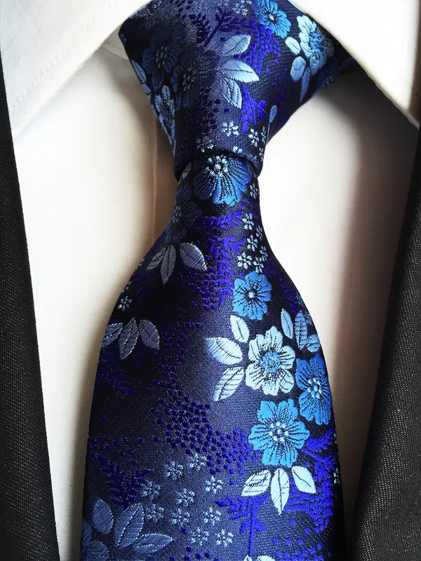 179KT luxury 100% silk neck navy blue wedding party prom ties eBay