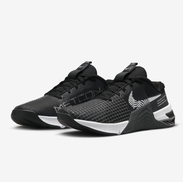 Nike Women's Metcon 8 Training Shoes DO9327-001 'Black / Grey