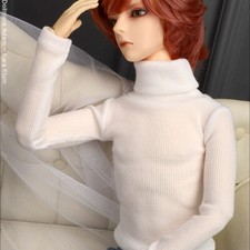 Dollmore 1/3 BJD outfits SD - Baron Turtleneck Sweater Ivory