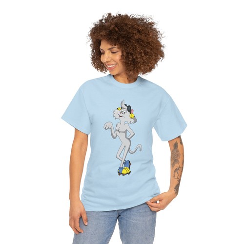 Vintage Wordsworth Cat T-Shirt, Heathcliff Cartoon Shirt, Roller Skate Cat Tee - Picture 71 of 118