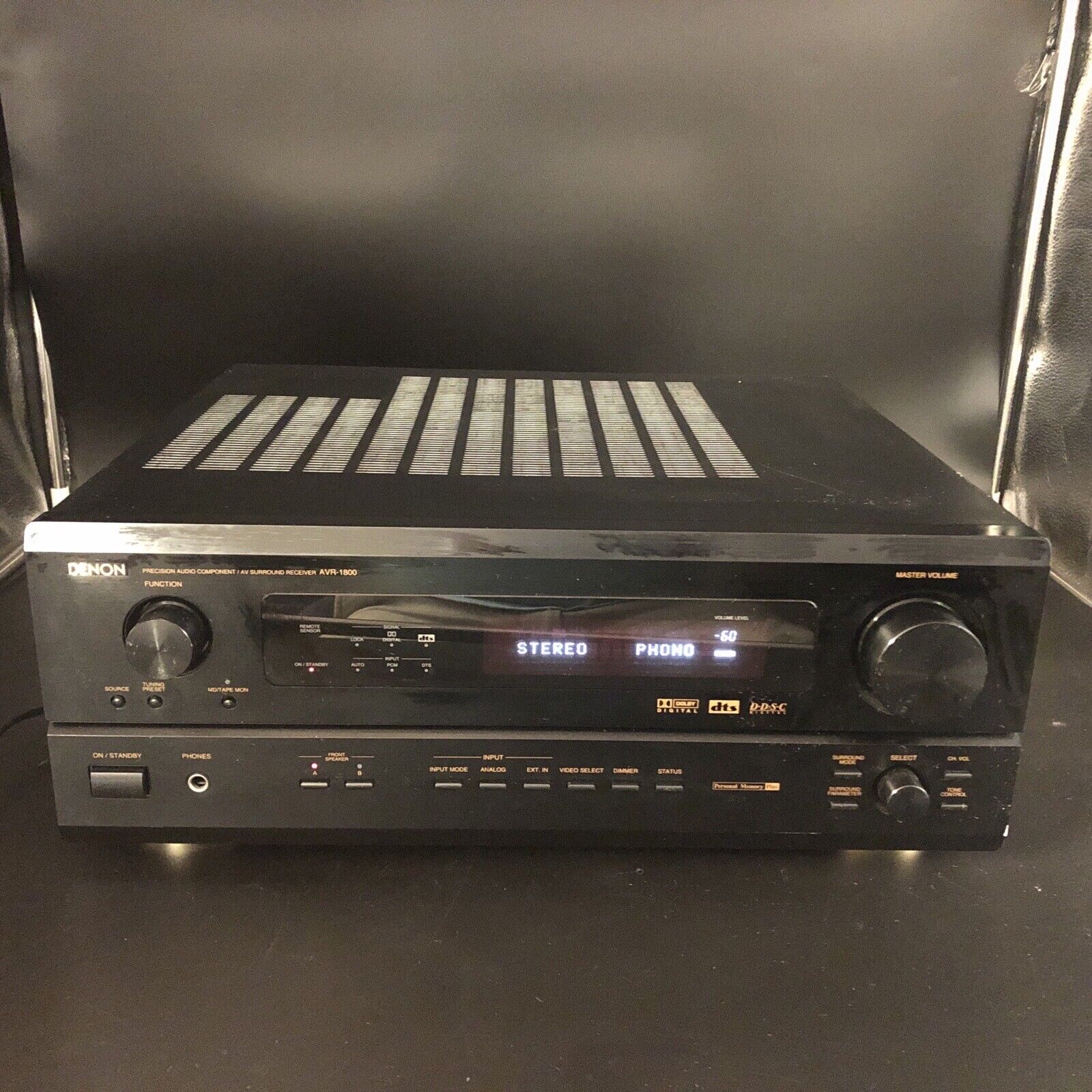 Opblazen Leeuw verkrachting Denon AVR-1800 Receiver HiFi Stereo Audiophile Japan AV 5.1 Channel Dolby  AM FM | eBay