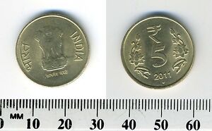 5 pence coin value in indian rupees