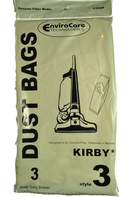 Kirby Vacuum Cleaner Type 3 Bags 48-2445-03