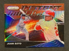 2020 Panini Prizm Juan Soto Instant Impact Red White Blue  Prizm #11-7