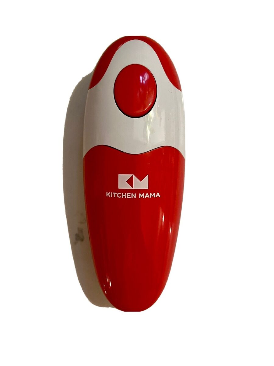 Kitchen Mama!! Auto Electric Can Opener - Hands Free, Smooth Edge, AA  Batteries