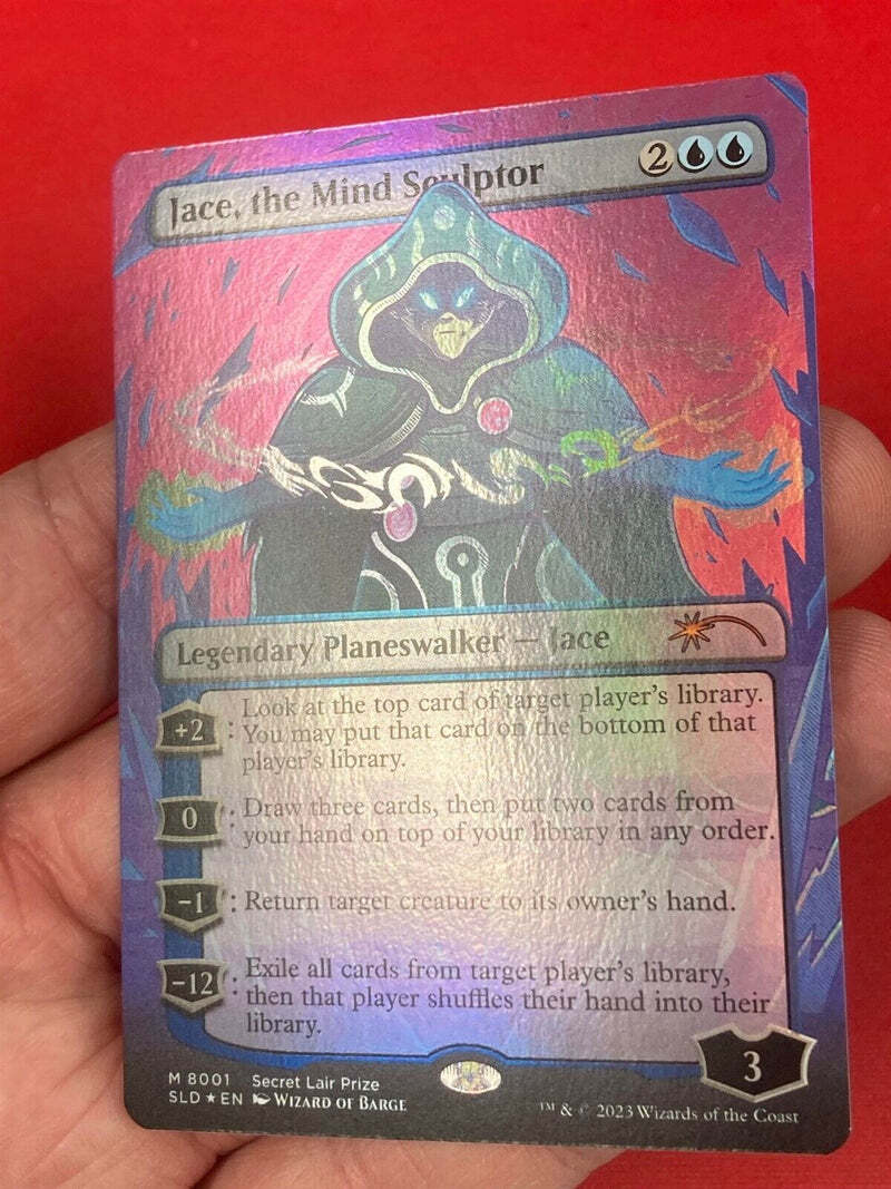 Jace, the Mind Sculptor (Borderless) Secret Lair Promos