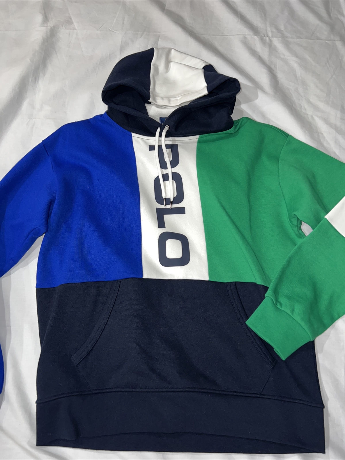 Polo Ralph Lauren Color Block Sweatshirt Hoodie Men’s medium shirt eBay