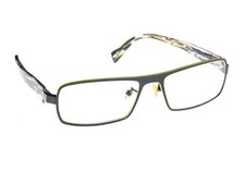 Face a Face DENIM 1 9178 FRANCE Black Lime Eyeglasses Frames Glasses 54-17