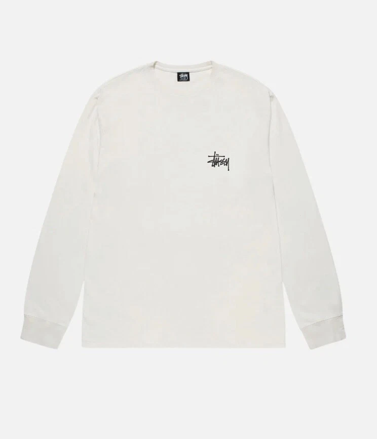 stussy cream t shirt