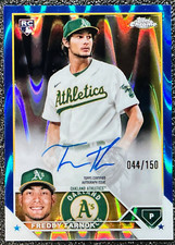 Freddy Tarnok 2023 Topps Chrome #RA-FT Blue RayWave Refractor /150 (AU, RC)