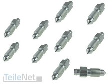 10x Entlüfterschraube Bremssattel M10x1 x 36...