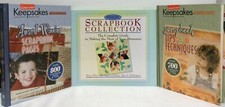 Memory Makers  Creating Keepsake Hardback Scrapbooking Books Lot Of 3