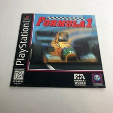 Formula 1 Instruction Booklet ONLY  Playstation, PS1 Manual