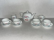 Vintage Collectible Little Debbie Style Heirloom Mini Tea Set 1997