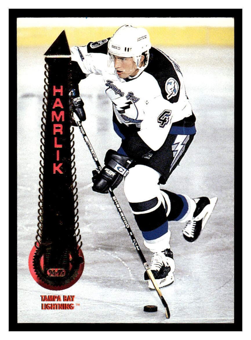 1994 Pinnacle #123 Roman Hamrlik - Tampa Bay Lightning | eBay