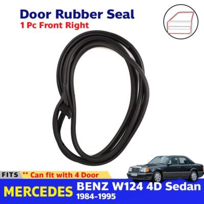 Door Rubber Seal Weatherstrip Front RH Fits Mercedes Benz W124 4D
