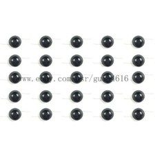 20pcs 1" inch Voice Coil Transaprent Black Silk Dome Diaphragm 25.5 25.4mm 8ohm