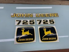 Aftermarket John Deere 725 replacement loader decals