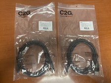 C2G 6ft USB-C to USB-A Male Cable USB 3.2 Gen 1 28832 Lot of 2