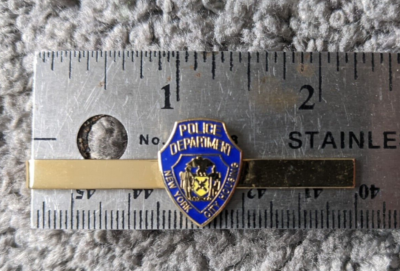 N.Y.P.D NYPD POLICE TIE BAR CLIP 2