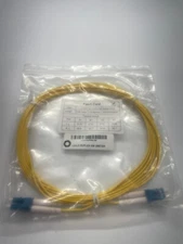Lynn Electronics LCLCDUPSM-3M 9/125 Yellow Duplex Single-Mode Fiber Optic Patch