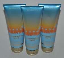 3 BATH BODY WORKS SUMMERTIME SURF ULTIMATE HYDRATION CREAM LOTION 8OZ LARGE