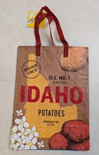 Trader Joe’s  - IDAHO  - Reusable Shopping Bag  - New with tag