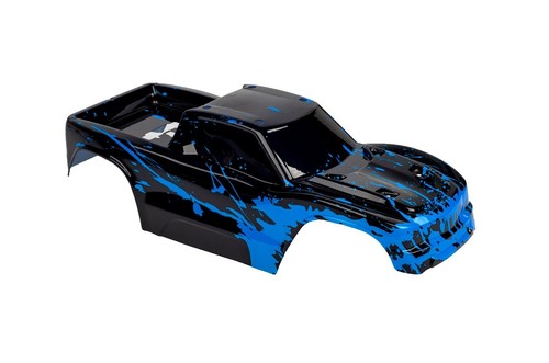 Traxxas 1/10 Drag Slash Ford Mustang Fox Blue Painted And Clear