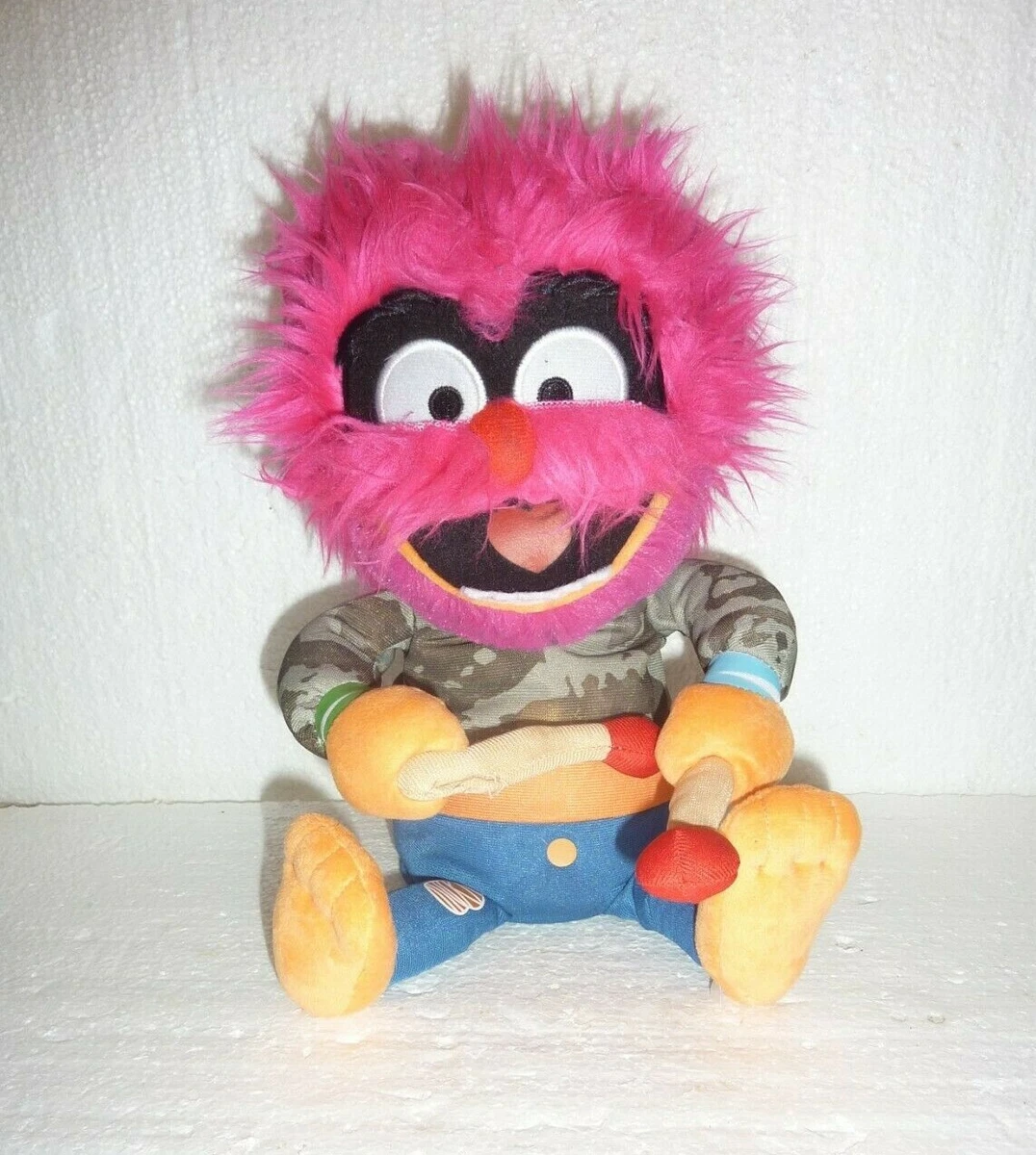 Disney Junior Muppet Babies Rockin Animal Animated Plush Sing Talk Drums S 39