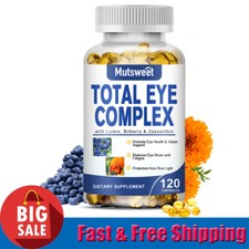 Lutein and Zeaxanthin Eye Complex Capsules Reduces Eye Fatigue Vision Health
