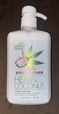 Natural Therapy Hemp and Coconut Body Lotion 16.9 fl oz - New 