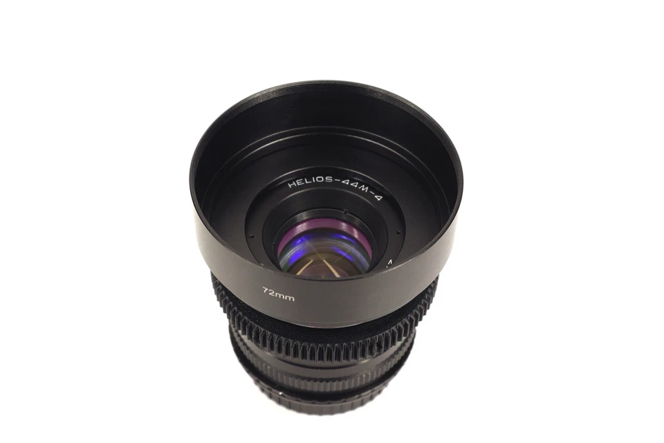 Canon EF Helios 44m 58mm f/2 CineMod | EF Mount | Anamorphic Flare Bokeh Purple - Image 3 of 4