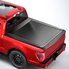 5.5FT Retractable Truck Bed Cover Hard Tonneau Cover For Ford 2015-2025 F-150