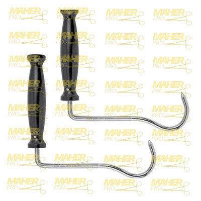 Basic 90° Bone Hook Surgical Orthopedic Instrument Top-Quality 2 Pieces