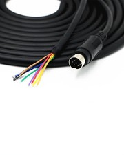 Mini-8P Cable ,Mini DIN 8 pin Male MD8 to Wire End Connecter Adapter Cable for P