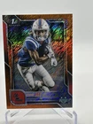 2025 Bowman Chrome University Football Orange Shimmer Refractor Cayden Lee #50