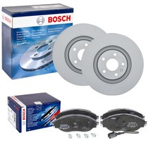 BOSCH BREMSSCHEIBEN 340mm + BELÄGE VORNE für VW GOLF 7 PASSAT B8 TIGUAN ARTEON