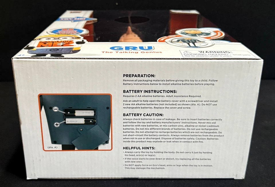 ThinkWay игрушки, презренный я 2 - 11 "высокий GRU - говорит 25 фраз и движений новый в коробке - Изображение 4 из 4