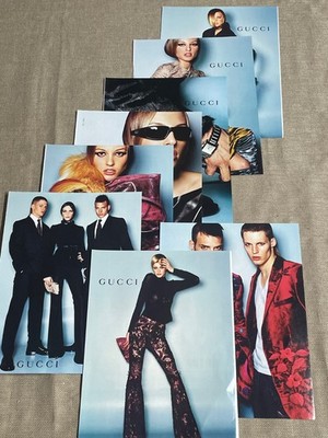 Gucci 1999 12 Page Campaign Magazine Advertisement Ad Great Spread