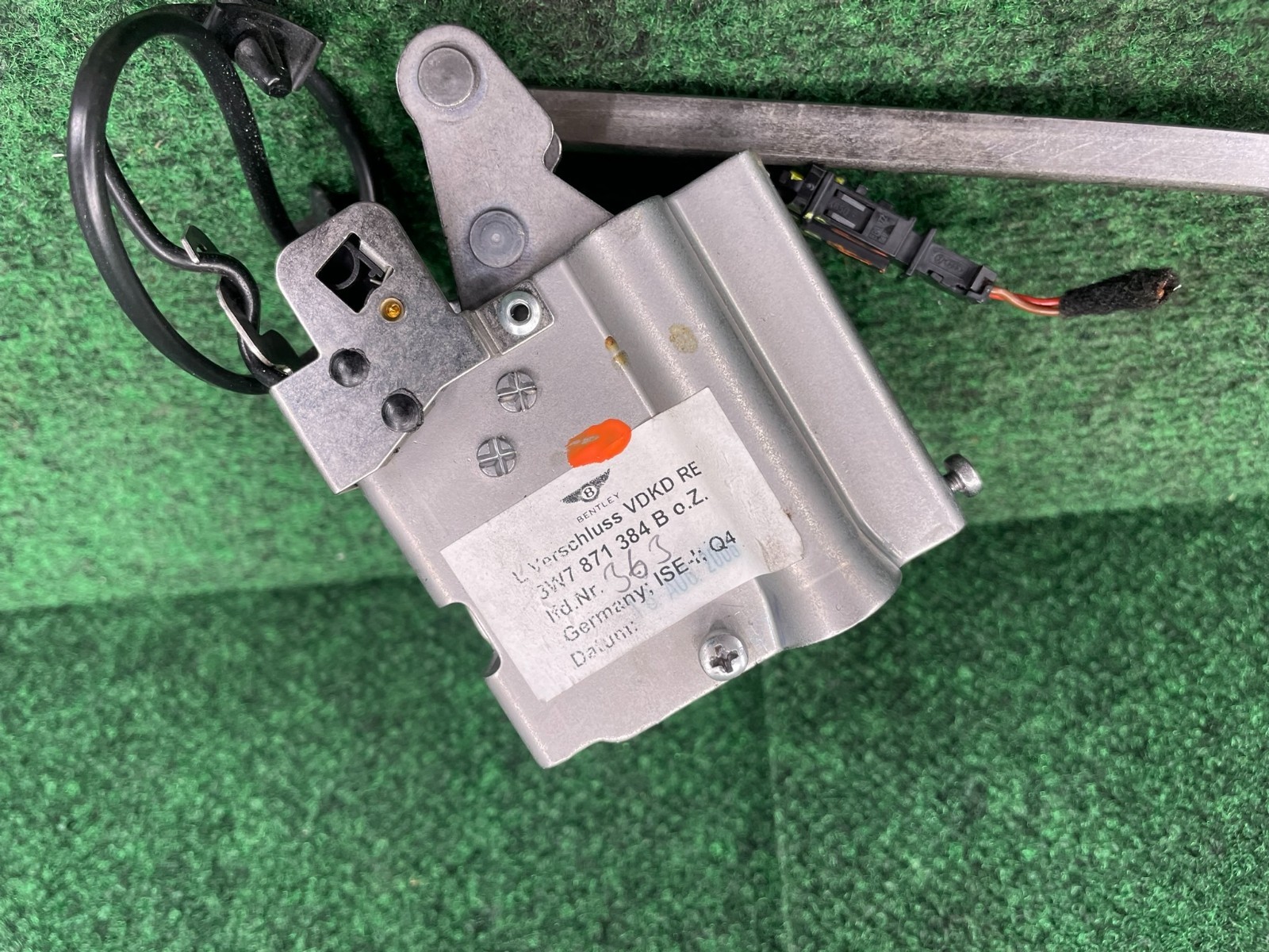 🛑 07-18 Bentley Continental GTC Convertible Rear Top Roof Lock Latch Motor OEM