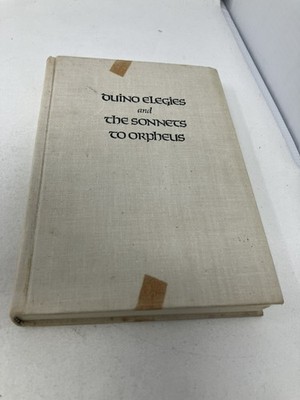 Duino Elegies, by Rainer Maria Rilke, 1939, 1st edition, German w/English, HC