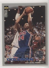 1995-96 Upper Deck Collector's Choice Player's Club Derrick Coleman #138 15fy