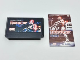 RoboCop FC Famicom with box theory and postcard [Operation confirmed] Good
